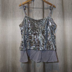 Meaneor Sequin Tank Top